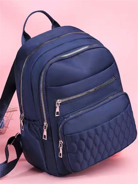 Mochila Feminina Nylon Impermeável Bolsas Bolsas Mochila Mochilas Elegantes