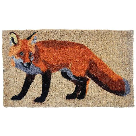 Doormat Fox Coir Esschert Design Usa