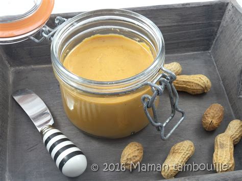 Beurre de cacahuète maison Maman Tambouille