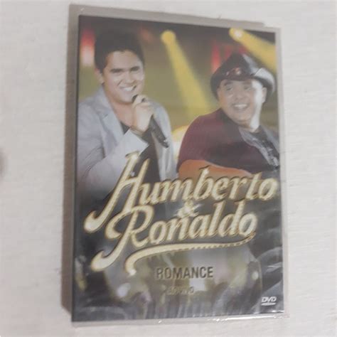 DVD HUMBERTO E RONALDO ROMANCE AO VIVO LACRADO Shopee Brasil