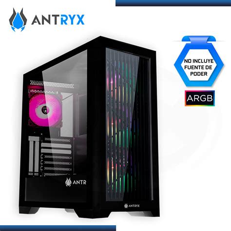 Case Deepcool Matrexx Cc White Add Rgb Sin Fuente Vidrio Templado