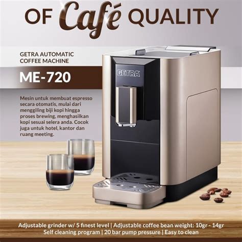 Jual Getra Automatic Coffee Machine Me Kota Medan