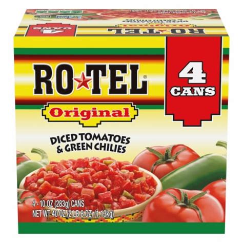 Rotel Original Diced Tomatoes And Green Chilies 40 Oz Ralphs