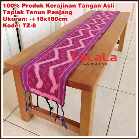 Jual Table Runner Taplak Meja Ruang Tamu Minimalis Cover Meja Makan