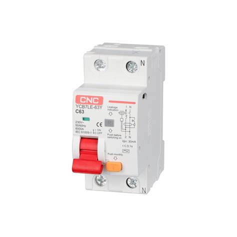 China YCB7LE 63Y Residual Current Operated Circuit Breaker Breaker 30ma