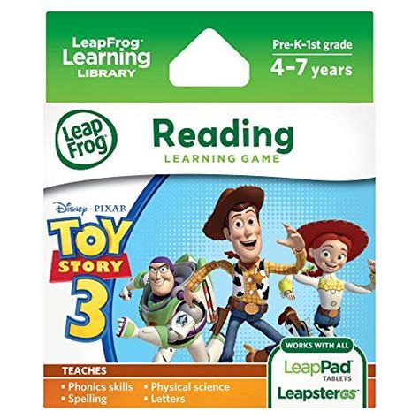 Leapfrog Disney Pixar Toy Story 3 Lea Learning Games Toy Story 3