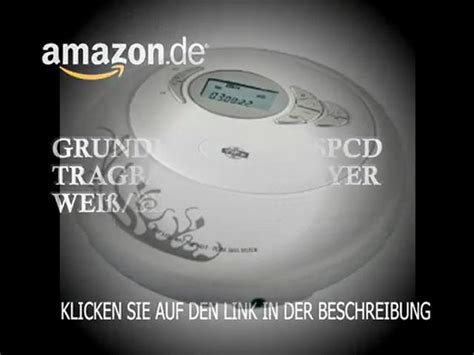 Grundig Cdp Spcd Tragbarer Cd Player Wei Silber Video Dailymotion