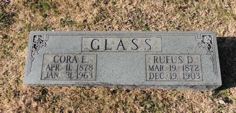 Rufus D Glass 1872 1903 Mémorial Find a Grave