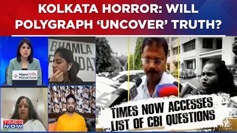 Kolkata Horror Case Polygraph Test Conducted On Accused In Prison