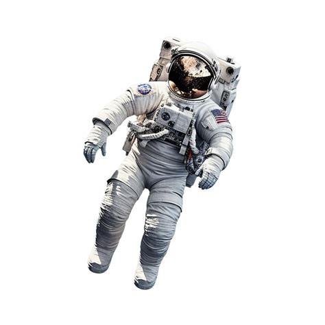 AI generated Single Astronaut on the helmet on transparent background ...