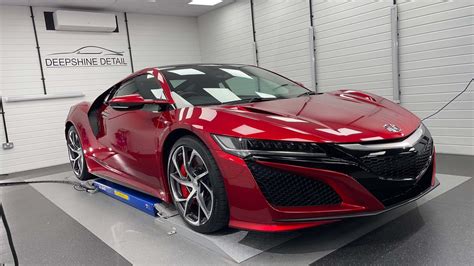 Honda NSX Red — Deep-Shine Detail