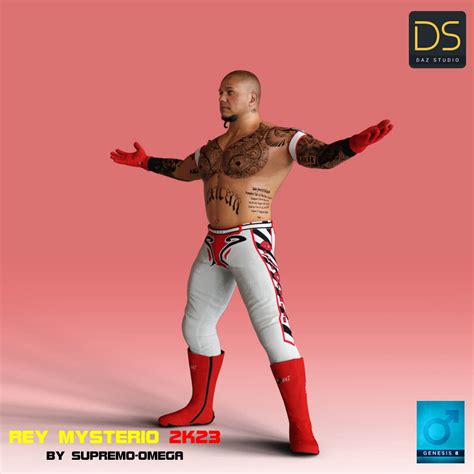 Rey Mysterio 2k23 For G8 Male Daz Content By Supremoomega