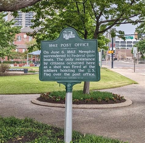 1862 Post Office Historical Marker