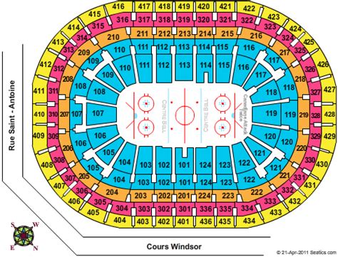 Montreal Bell Centre Seating Plan | Brokeasshome.com