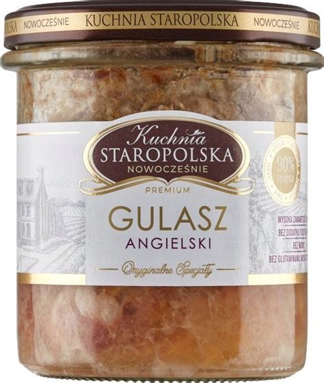 Gulasz Angielski Konserwa Kuchnia Niska Cena Na Allegro Pl