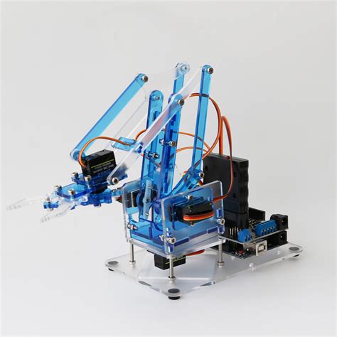 New Mearm Diy Dof Arduino Smart Rc Robot Arm Kit With G Servo Ps