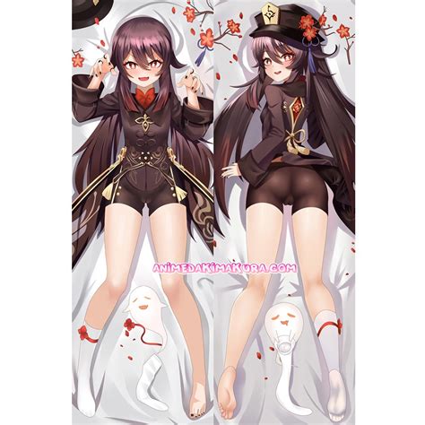 Genshin Impact Dakimakura Hu Tao Walnut Body Pillow Case