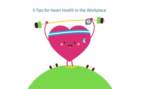 5 Tips For Heart Health In The Workplace