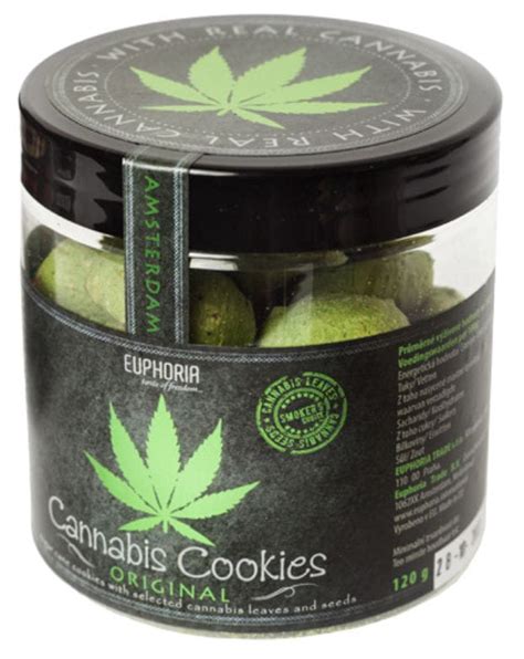 Ciastka Cannabis Cookies Original 120 G Sklep Internetowy Konopny