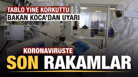 Son dakika 26 Ekim koronavirüs tablosu açıklandı Yine korkuttu