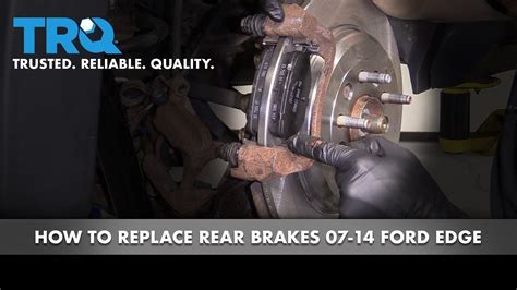 How To Replace Rear Brakes Ford Edge A Auto