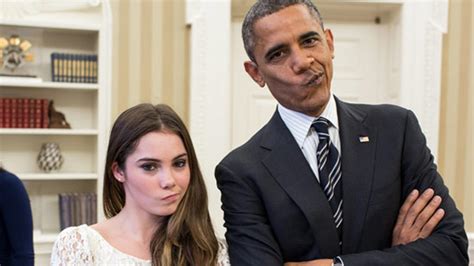 President Obama & McKayla Maroney -- NOT IMPRESSED