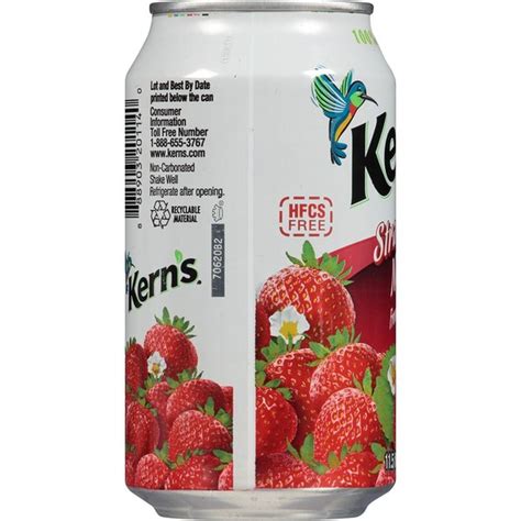 Kern's Kerns® Strawberry Nectar Fruit Juice 11.5 fl.oz Can Kerns ...