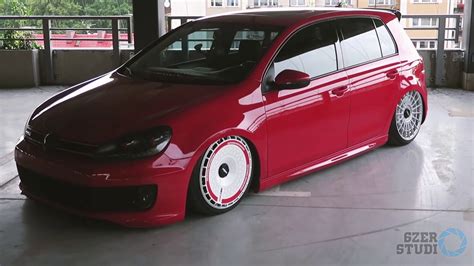 Vw Golf Vi Gti Air Ride Rotiform Buczekcustoms Stance Aero Disc Youtube