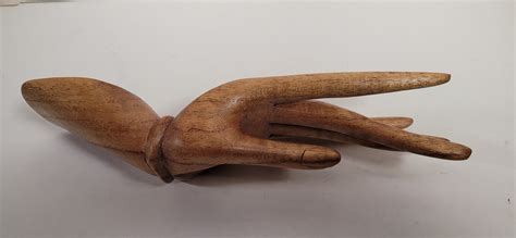 Wood Carved Hand Collectors Weekly