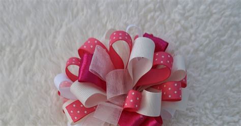 C Is 4 Crafting Hair Clip Of The Month Loopy Puff Ribbon Hair Bow 8 9 2015