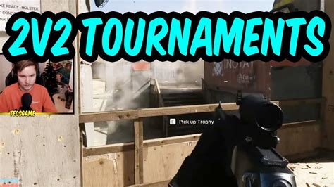 V Tournament Teo Plays Mw Gunfight Tournament With Lukas Youtube