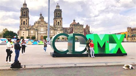 Visita El ZÓcalo Plaza De La Constitución En La Ciudad De MÉxico🇲🇽 4k