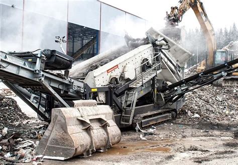 Construction and demolition waste recycling - Metso