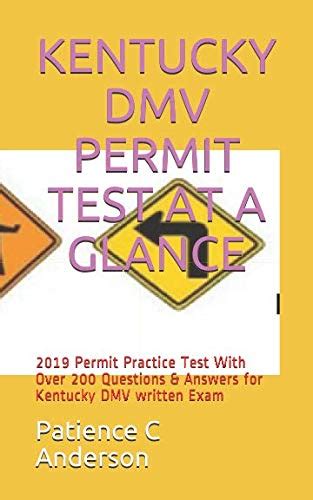 KENTUCKY DMV PERMIT TEST AT A GLANCE 2019 Permit Practice Test With