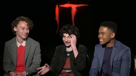 It 2017 Cast Interviews Finn Wolfhard Lieberher Sophia Lillis Oleff Jacobs Muschietti