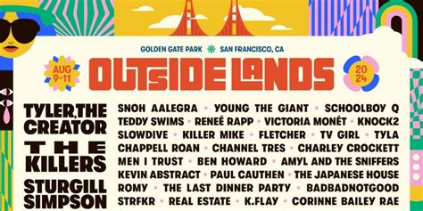 Outside Lands Reveals Festival Lineup And Ticket On Sale Date