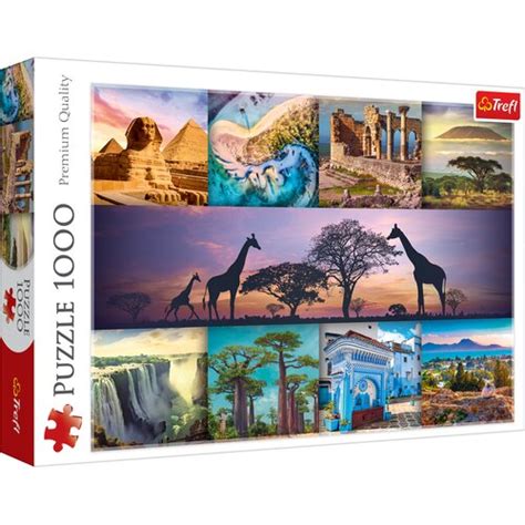 TREFL Premium Quality Kolaż Afryka 10792 1000 elementów Puzzle