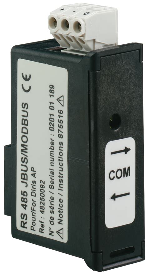 Rs Jbus Modbus Communication Module For Diris Atys Energolukss