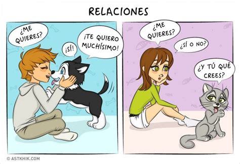 Pin En A Diferencia Entre Tener Un Perro Y Tener Un Gato