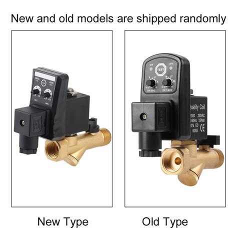 Автоматический электронный сливной клапан с таймером G1/2 DN15 для ...