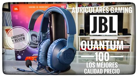 Auriculares Gaming JBL Quantum 100 Los Mejores Calidad Precio