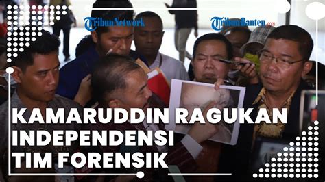 Kamaruddin Simanjutak Ragukan Independensi Tim Forensik Setelah Hasil