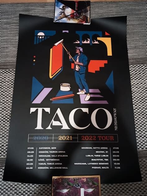 Plakat Taco Hemingway Tour Warszawa Kup Teraz Na Allegro Lokalnie