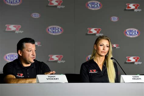 Tony Stewart Shoots Down Rumors That His Wife Leah Pruett Is Pregnant