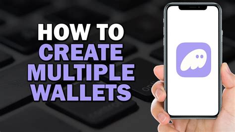 How To Create Multiple Phantom Wallets Quick Tutorial YouTube