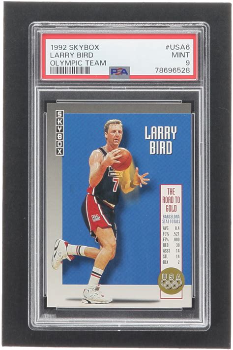 Larry Bird Skybox Olympic Team Usa Psa Pristine Auction