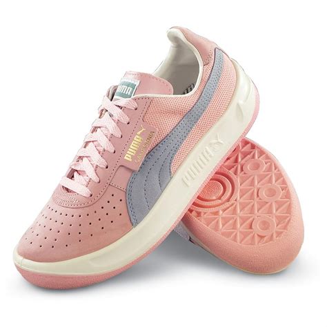 Womens Puma® California Tennis Shoes Pink Blue 101316 Running