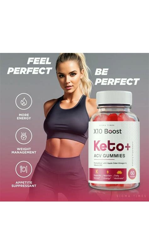 2 Pack X10 Boost Keto Acv Weight Loss Gummies For Increased Energy