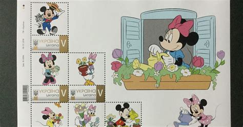 我的迪士尼郵票My Disney Stamp 種花樂 FUN FOR FLOWER