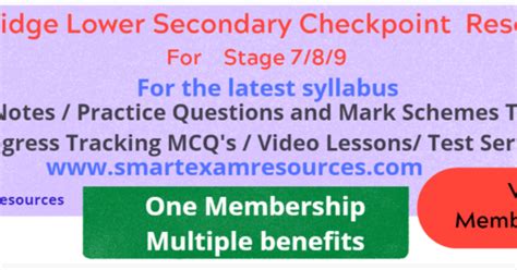 Cambridge Lower Secondary Checkpoint Past Papers Smart Edu Hub